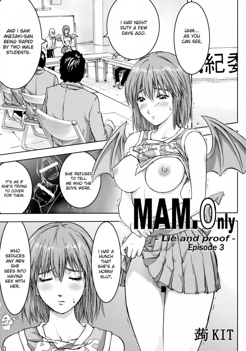 Hentai Manga Comic-Mamotama-Chapter 2-29